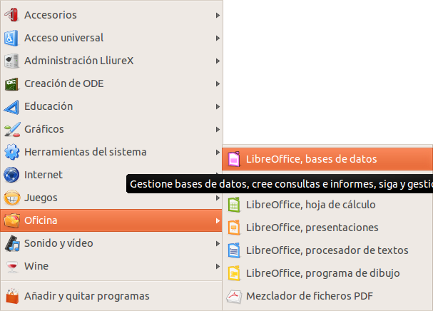 Base de datos LibreOffice Base nivel básico. Tu Instituto Online.