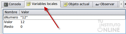 Variables locales