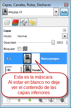 Mascara de capa