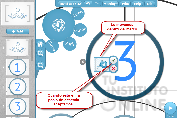 Insertando un organigrama dentro de otro